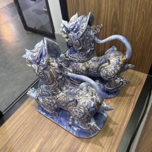 สิงห์ Blue & White (ขนาดกลาง)